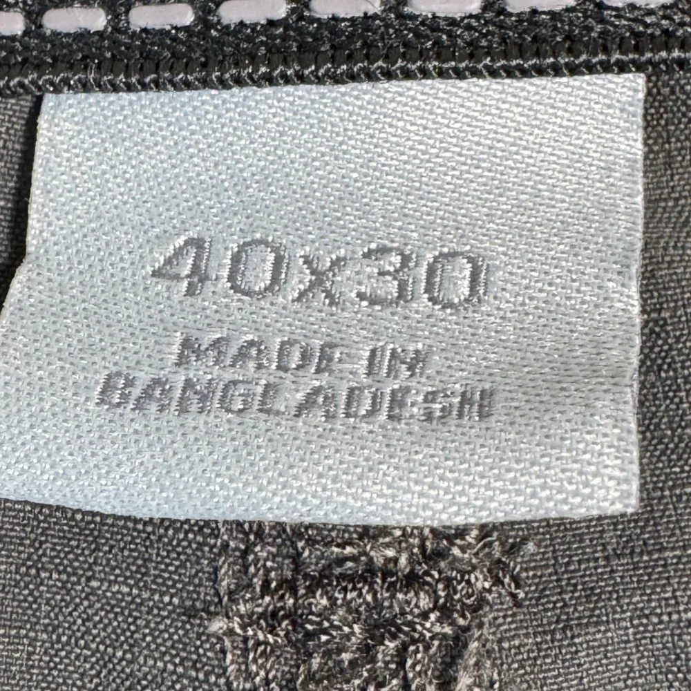 Ascend Mens 40x30 Gray Hiking Travel‎ Outdoor Casual Lightweight Pants